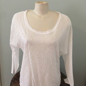 Philosophy sparkle blouse